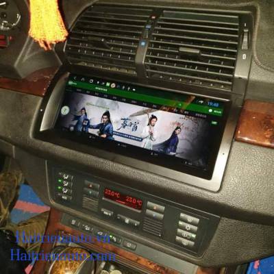 M&agrave;n h&igrave;nh android theo xe BMW X5 E53