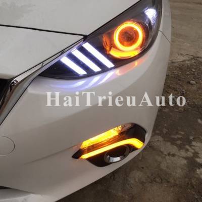 Đ&egrave;n pha mẫu MUTAN cho xe mazda 3