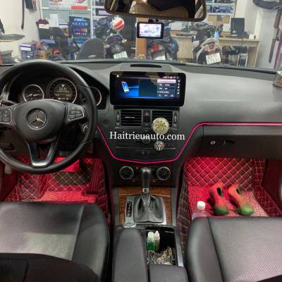 Đ&egrave;n led nội thất cho xe Mercedes C200 2009