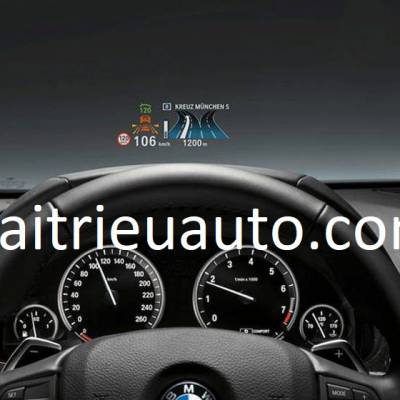 bộ hiện thị HUD theo xe BMW