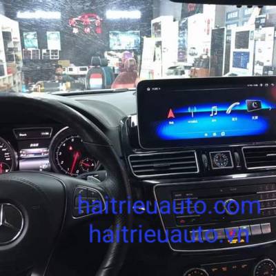 m&agrave;n h&igrave;nh android theo xe mercedes GLE
