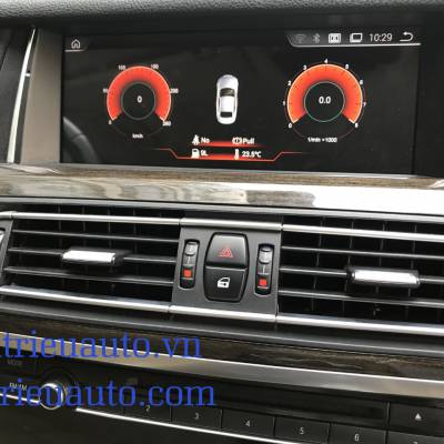 M&agrave;n h&igrave;nh android theo xe BMW series 7