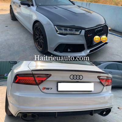 N&acirc;ng cấp Bodykit Rs7 cho Audi A7