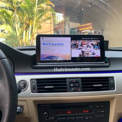 M&agrave;n h&igrave;nh android cho xe BMW 325i 2010