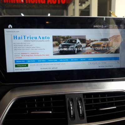 M&agrave;n h&igrave;nh android xe Mercedes C 250 
