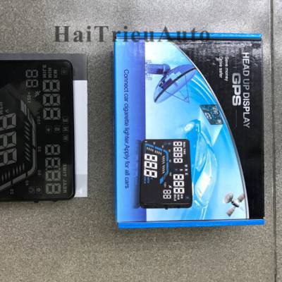 Bộ hiển thị tốc độ tr&ecirc;n k&iacute;nh l&aacute;i HUD GPS