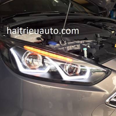 bộ đ&egrave;n pha độ nguy&ecirc;n bộ xe focus 2017