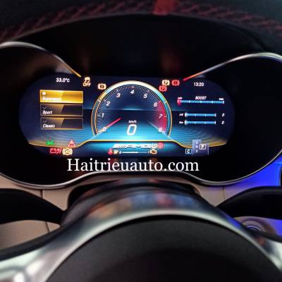 N&acirc;ng cấp m&agrave;n h&igrave;nh LCD cho Mercedes C200 2020