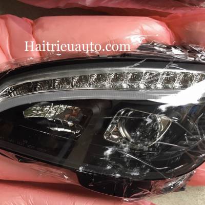 bộ đ&egrave;n pha độ xe Mercedes C200