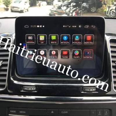 M&agrave;n h&igrave;nh android theo xe Mercedes GLE
