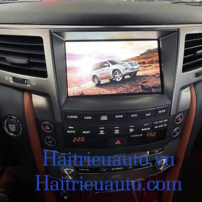 m&agrave;n h&igrave;nh android theo xe lexus LX570