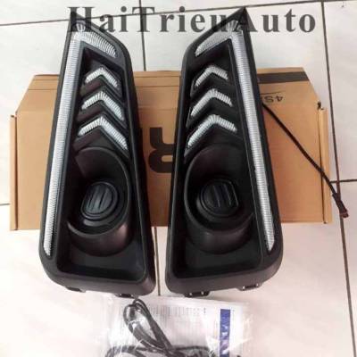 Đ&egrave;n led gầm theo xe cho honda city 2016