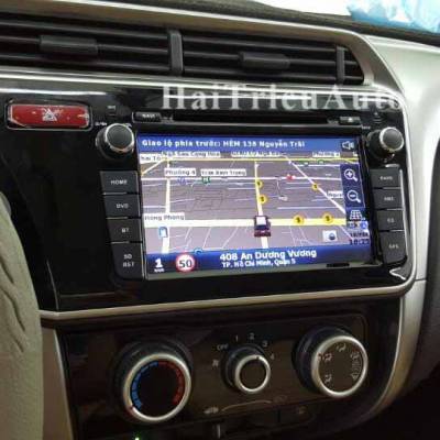 M&agrave;n h&igrave;nh dvd theo xe honda city