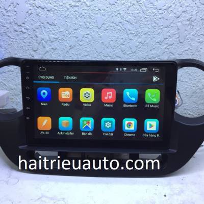 m&agrave;n h&igrave;nh android theo xe Hyundai I10