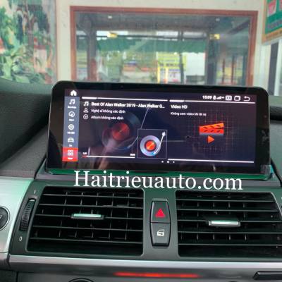 M&agrave;n h&igrave;nh android cho xe BMW X5