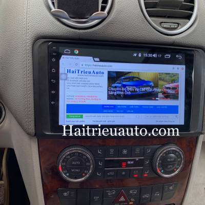 M&agrave;n h&igrave;nh android theo xe Mercedes GL 320