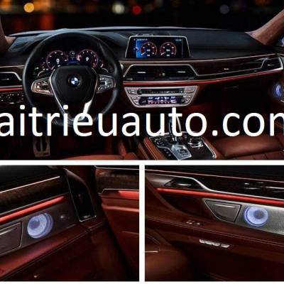 Loa c&aacute;nh cửa đ&egrave;n led theo xe BMW