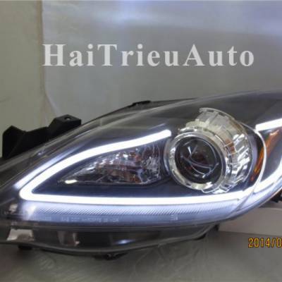 Đ&egrave;n pha độ nguy&ecirc;n bộ cho xe mazda 6 2016