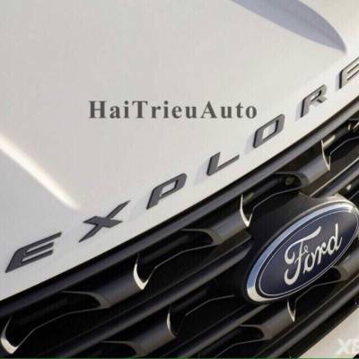 Chữ Explorer d&aacute;n nắp capo trước