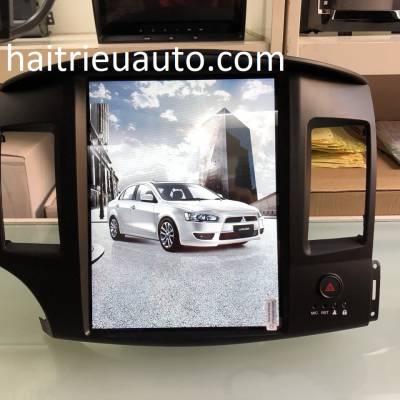 m&agrave;n h&igrave;nh android theo xe mitsubishi lancer