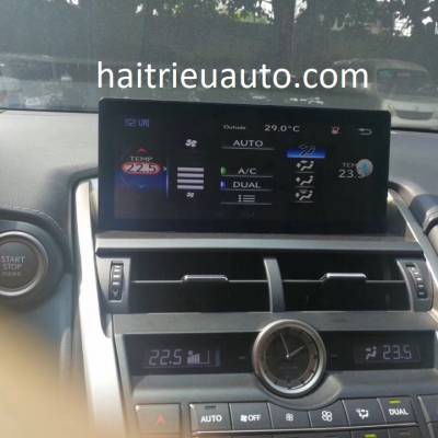 M&agrave;n h&igrave;nh android theo xe Lexus NX200T