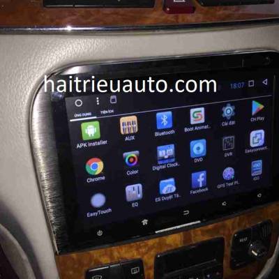 M&agrave;n h&igrave;nh android cho xe Mercedes S350