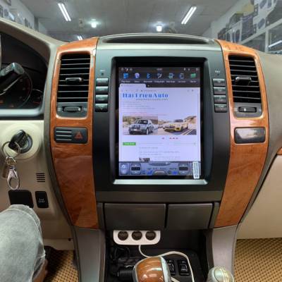 M&agrave;n h&igrave;nh android tesla theo xe Lexus GX 470