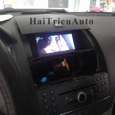 M&agrave;n h&igrave;nh dvd theo xe Mercedes C  W203