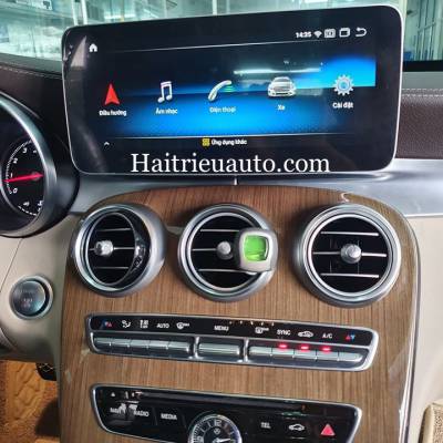 M&agrave;n h&igrave;nh android cho xe Mercedes C250 2017
