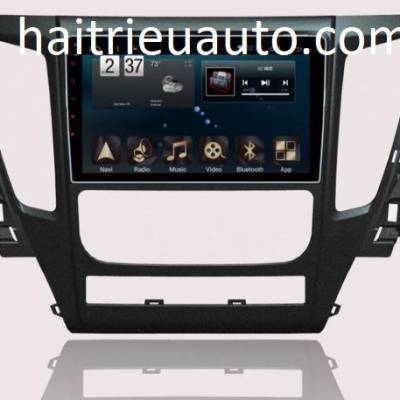 m&agrave;n h&igrave;nh android theo xe pajero sport 2018