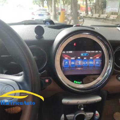 m&agrave;n h&igrave;nh android theo xe Mini cooper 