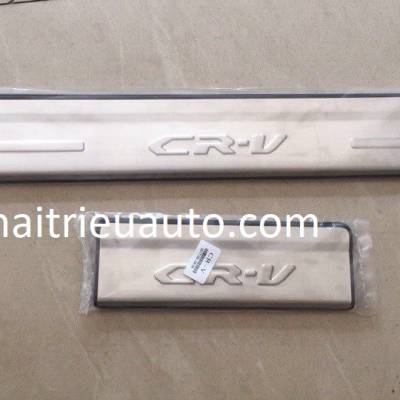 nẹp chống trầy ngo&agrave;i  xe honda CRV 2018