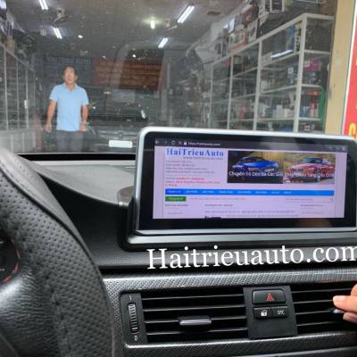 M&agrave;n h&igrave;nh android theo xe BMW E90