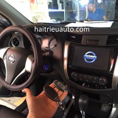 m&agrave;n h&igrave;nh android theo xe nissan NAVARA 2018