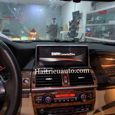 M&agrave;n h&igrave;nh android theo xe BMW X6 2007-2010