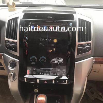M&agrave;n h&igrave;nh tesla cho xe Toyota Land Cruiser 2008-2015