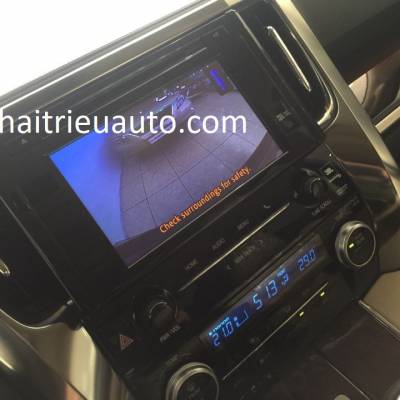camera l&ugrave;i cho xe toyota ALPHARD