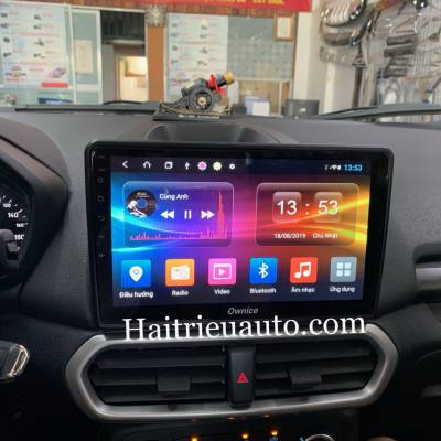 m&agrave;n h&igrave;nh android Ownice theo xe ecosport 2018