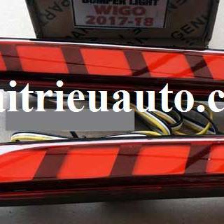 Đ&egrave;n Led cản sau theo xe Toyota Wigo