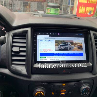 m&agrave;n h&igrave;nh android theo xe ford ranger 2019