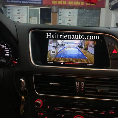 Lắp camera l&ugrave;i cho xe Audi Q5