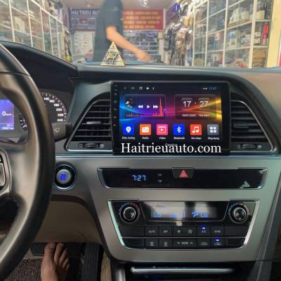 M&agrave;n h&igrave;nh android Ownice theo xe Sonata 2017