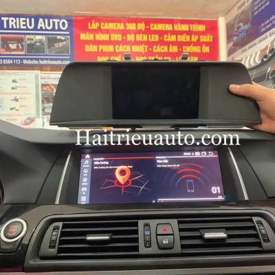 M&agrave;n h&igrave;nh android theo xe  BMW 520i