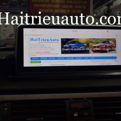 M&agrave;n h&igrave;nh android cho xe BMW 320i 