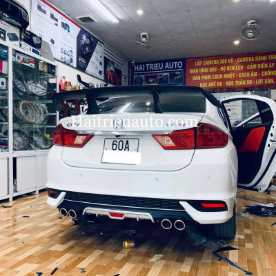 đu&ocirc;i gi&oacute; thể thao cho xe Honda City