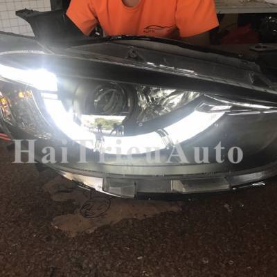 Đ&egrave;n pha độ cho xe mazda 2