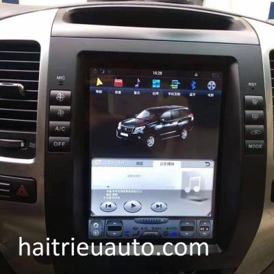 M&agrave;n h&igrave;nh tesla android theo xe Lexus GX 470 2003