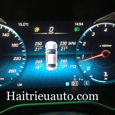 Cảm biến &aacute;p suất lốp theo xe Mercedes C300