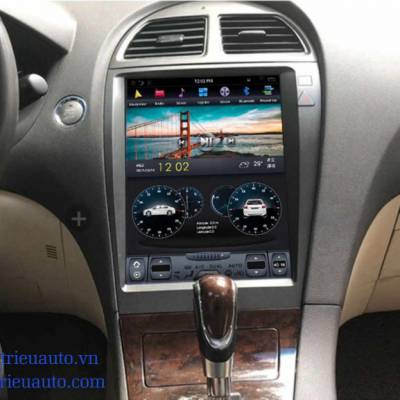 M&agrave;n h&igrave;nh android tesla xe lexus ES350