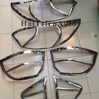 Viền đ&egrave;n trước, sau cho xe kia rio